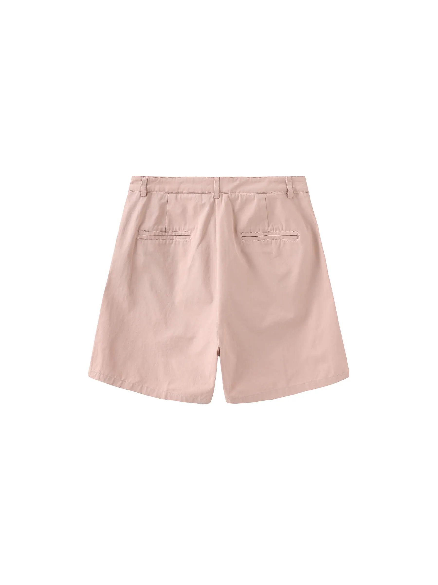 A-line Pleated Tailored Shorts