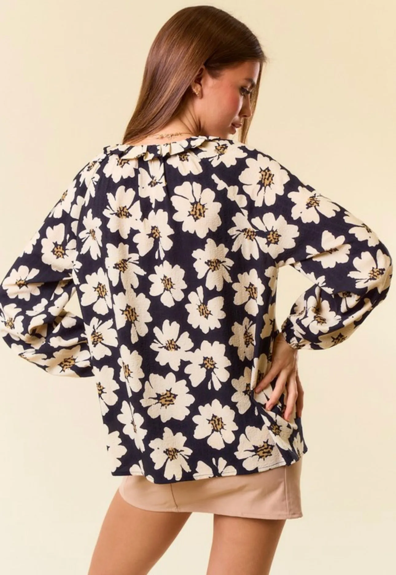 All The Right Reasons Floral Tops - 2 Colors!