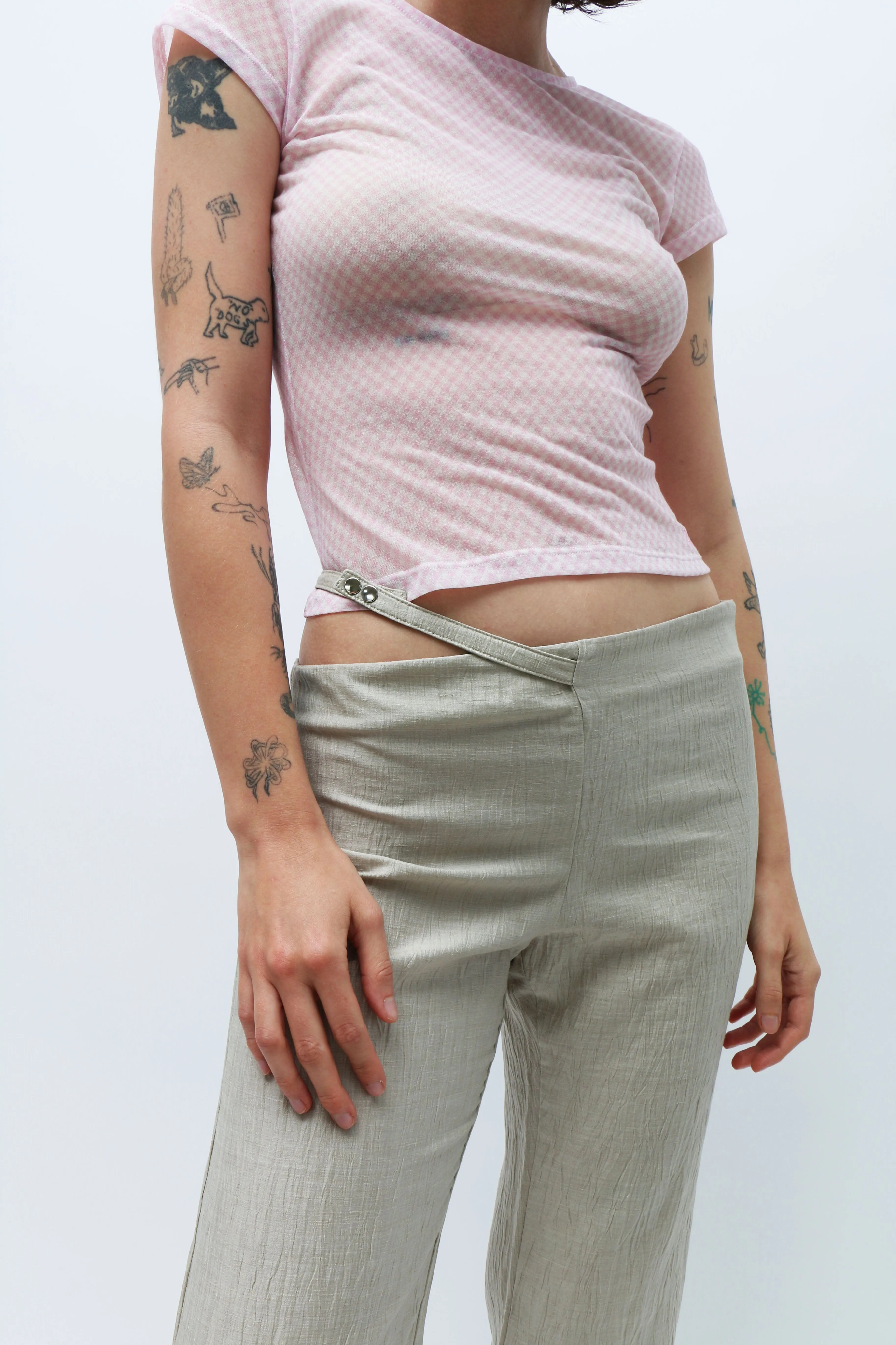 Beige Nico Trousers