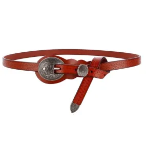 Country Boho Slim Belt