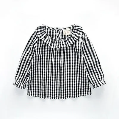 Girls Tops Long-sleeve Casual