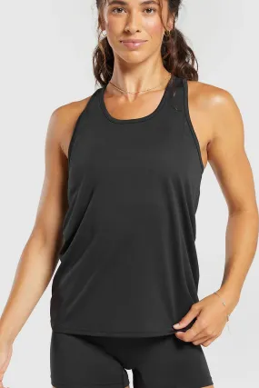 Hannah Black Tank Top