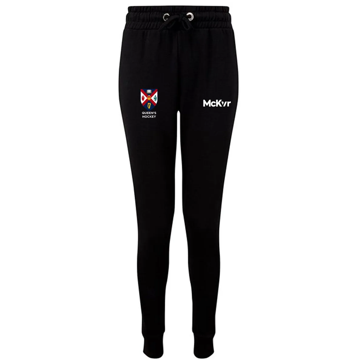 Mc Keever Queens Hockey Fitted Jogger Pants - Womens - Black