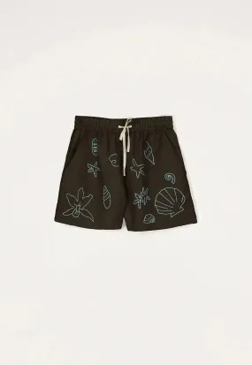 Nancybird Iris Short in Embroidered Shell