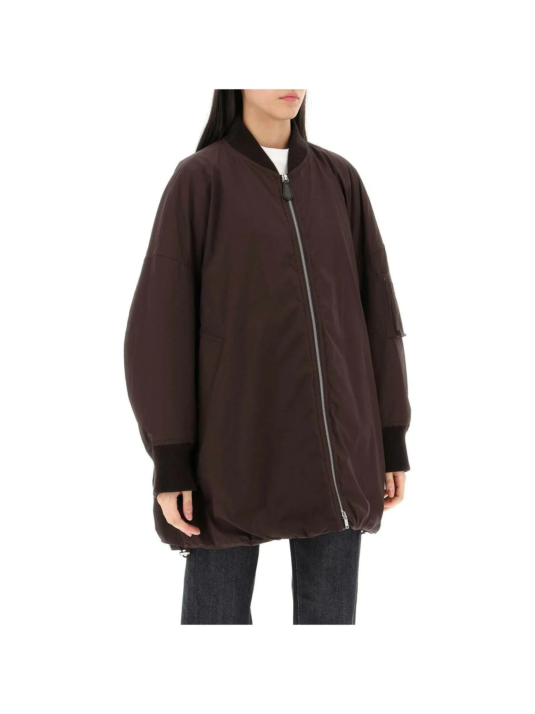 Padded Bomber Jacket - Outerwear