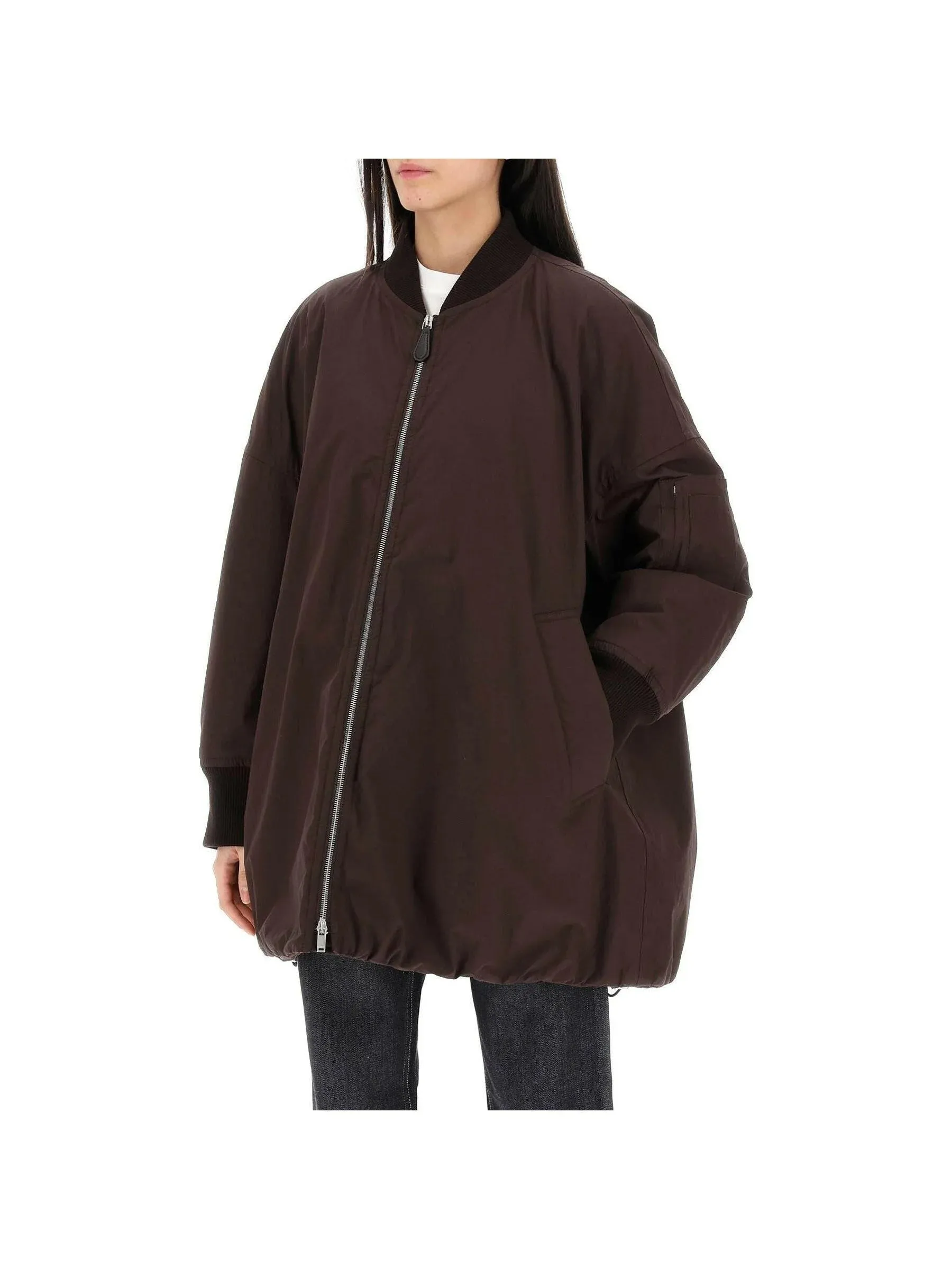 Padded Bomber Jacket - Outerwear