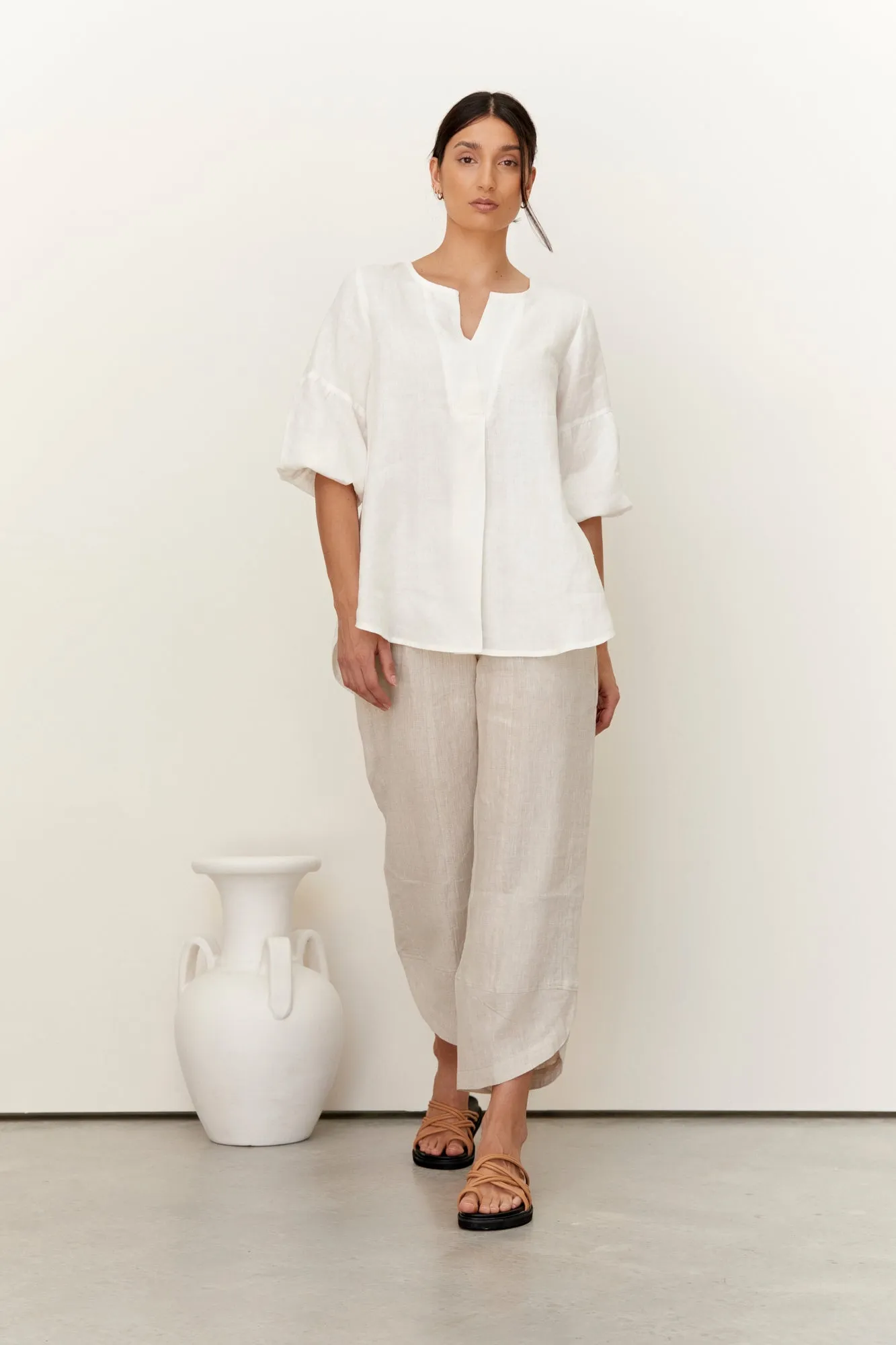 Palermo Linen Pants Natural