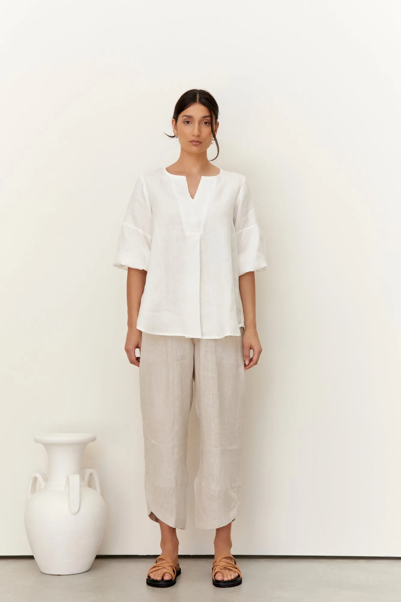 Palermo Linen Pants Natural