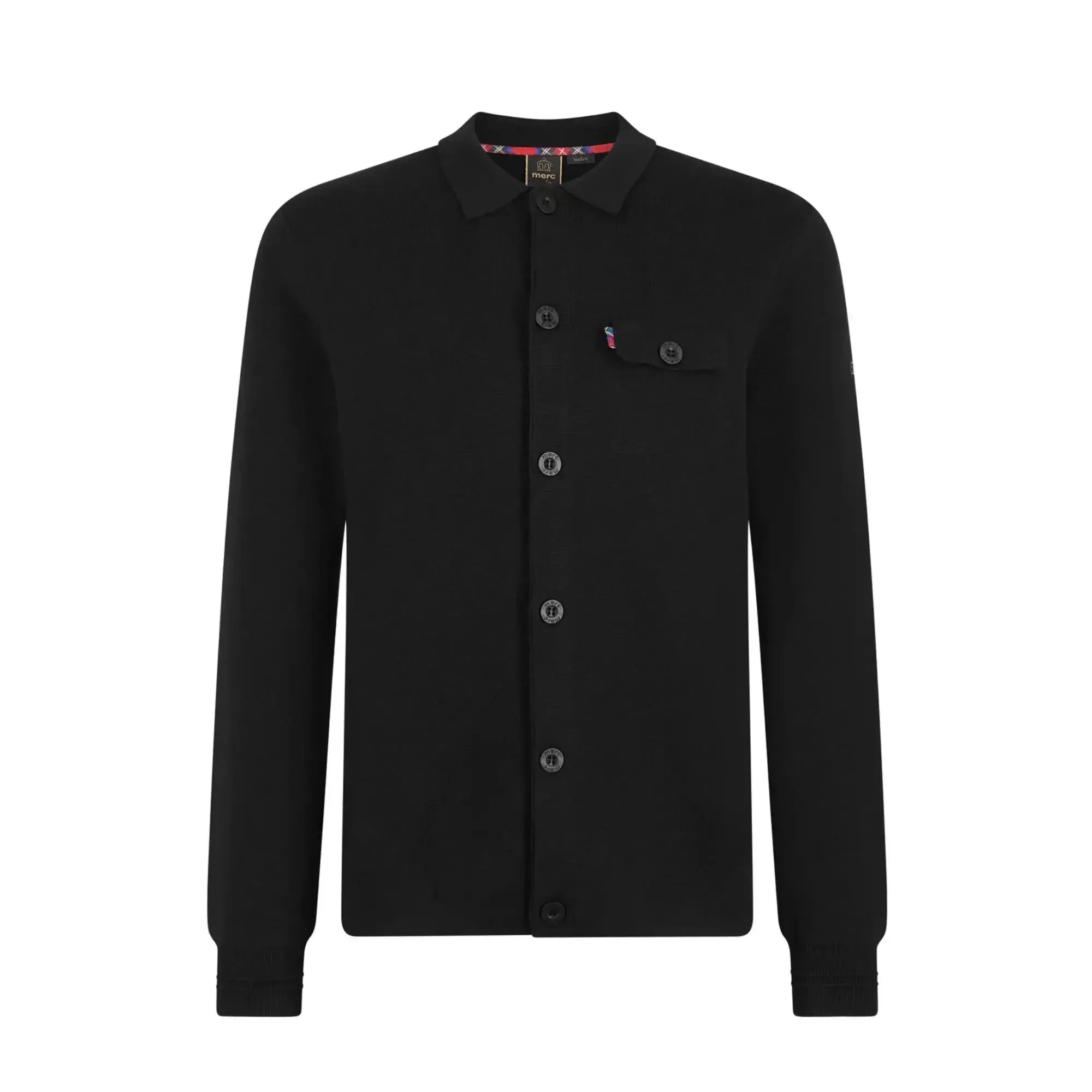 Rathbone Black Knitted Cardigan