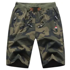 West Louis™ Casual Summer Cotton Camo Shorts