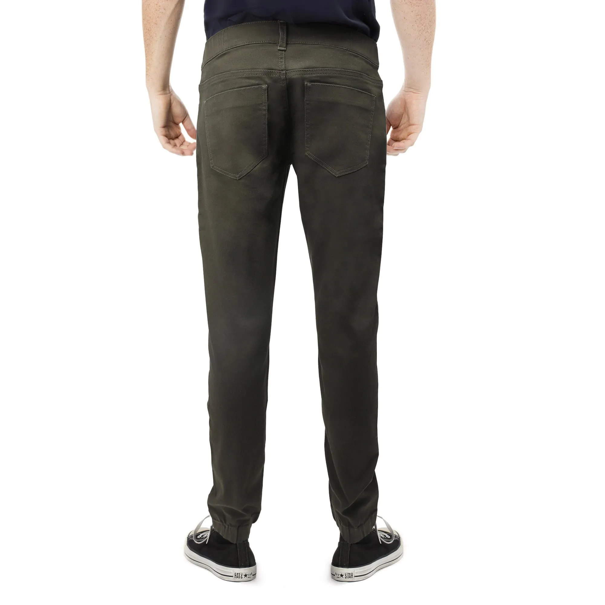 X RAY Men's Elastic Waist Jogger Twill Pants