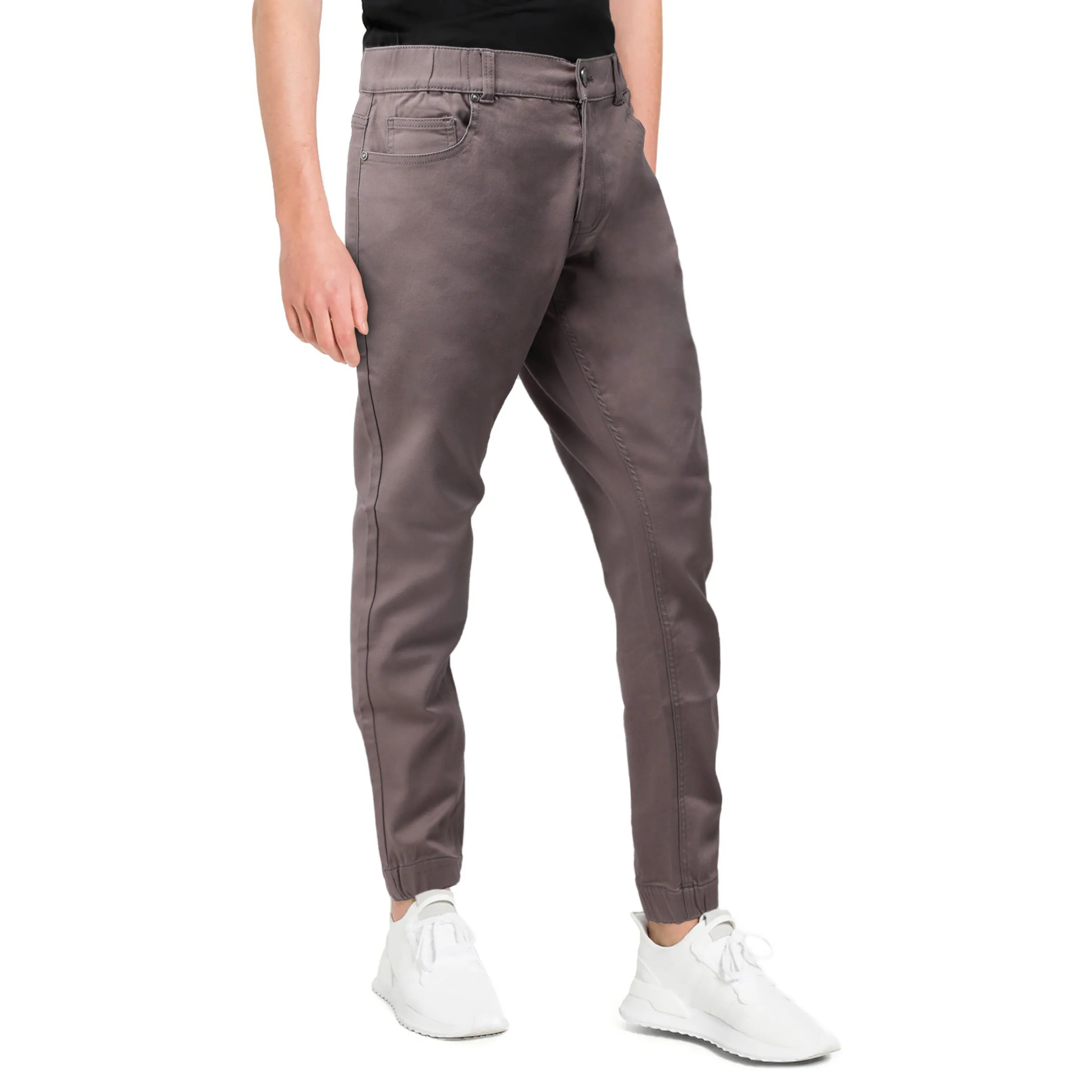 X RAY Men's Elastic Waist Jogger Twill Pants