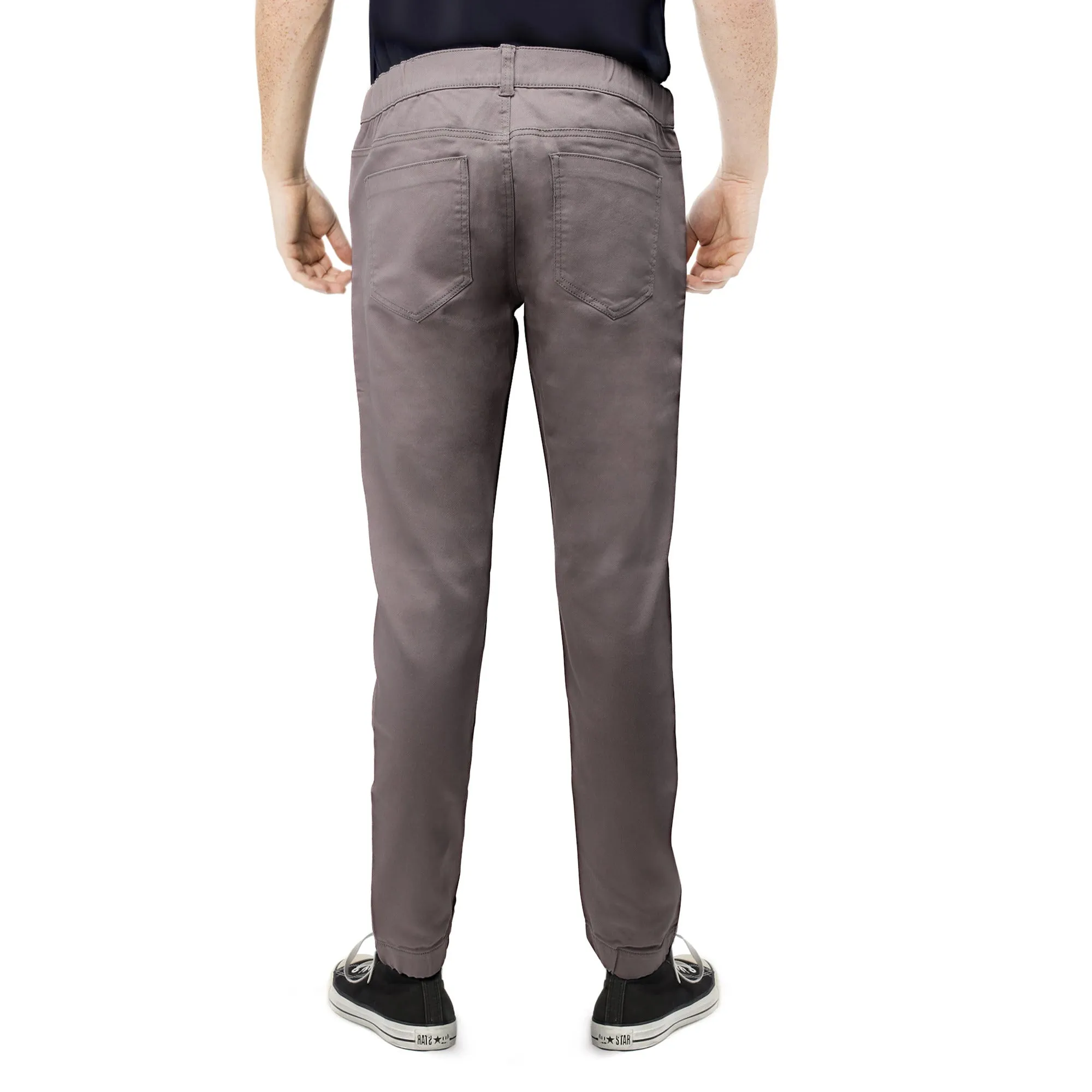 X RAY Men's Elastic Waist Jogger Twill Pants